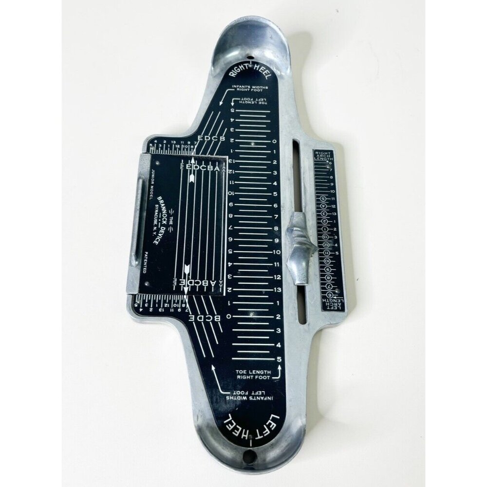 Brannock Company Junior Model Foot Measuring Device Tool EUC